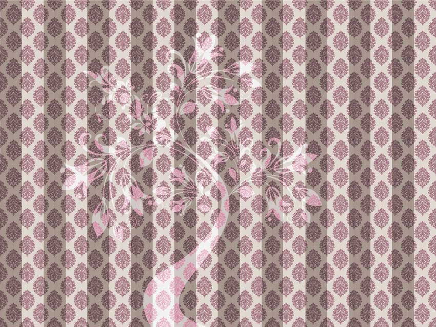 Parato A righe - Foglio colorato colore 1 immagine della grafica con tonalità di colore rosa