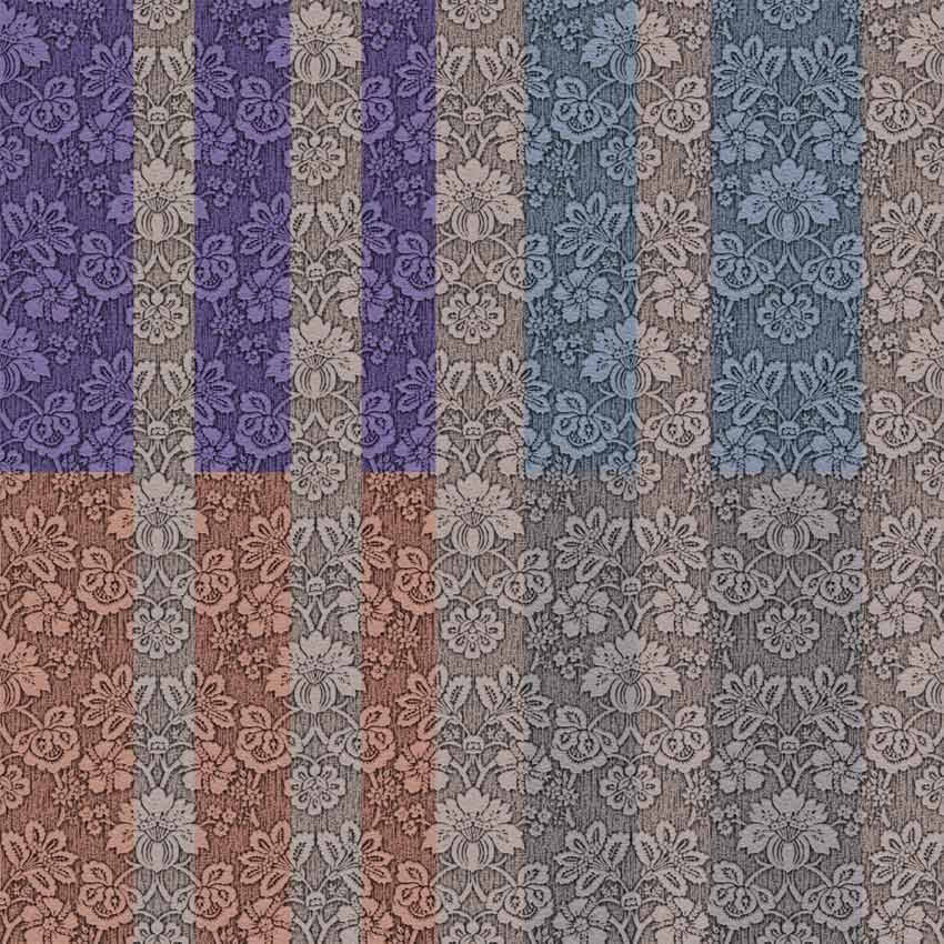 Parato A righe - Righe colorate colore 1 Immagine con prima variante di colore