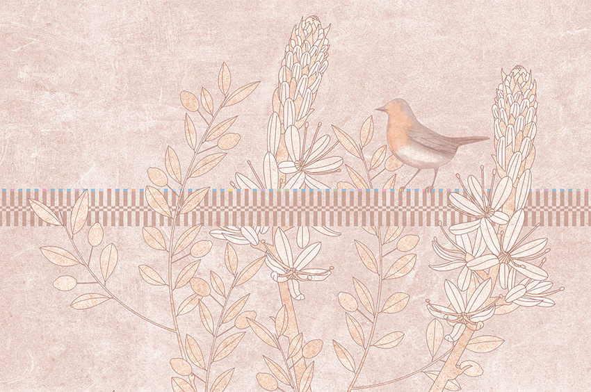 campagna sarda carta da parati