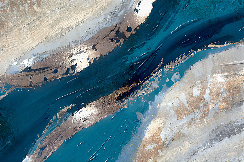 onda in equilibrio carta da parati