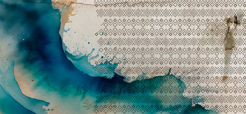 onda tessile carta da parati