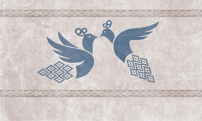 pavoncelle in volo carta da parati