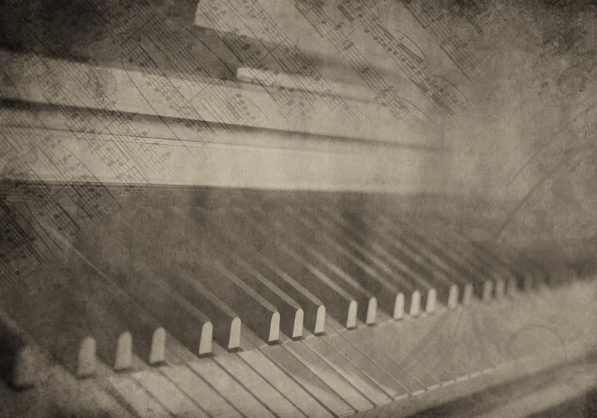 tasti pianoforte carta da parati