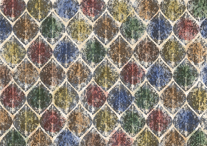 geometrica vintage carta da parati