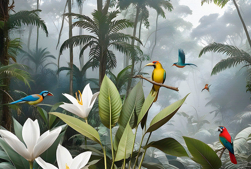 natura incantata carta da parati