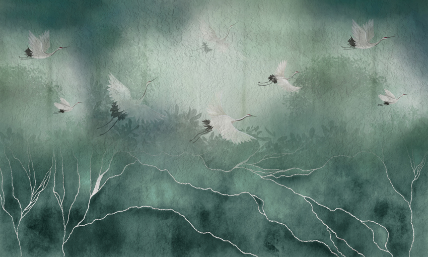 volo carta da parati