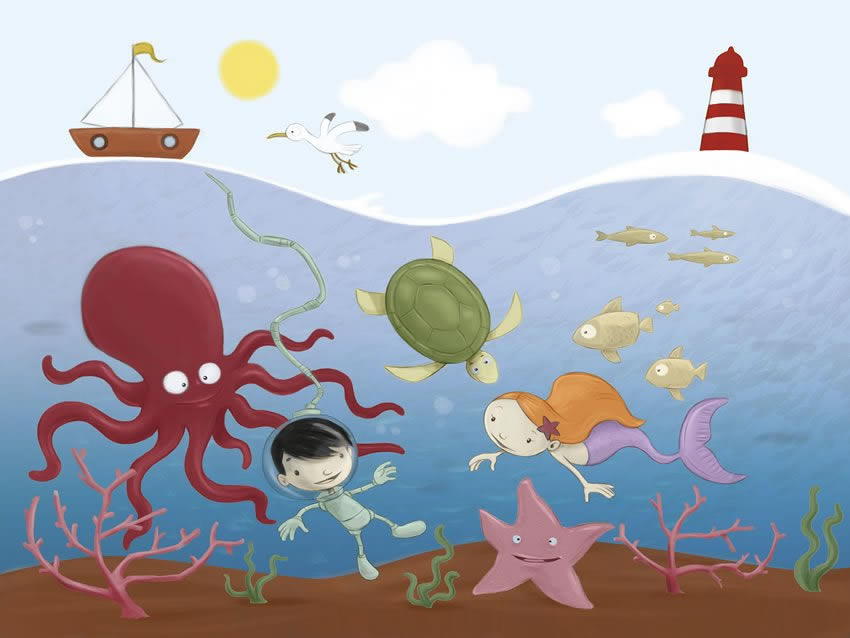 colorata carta da parati