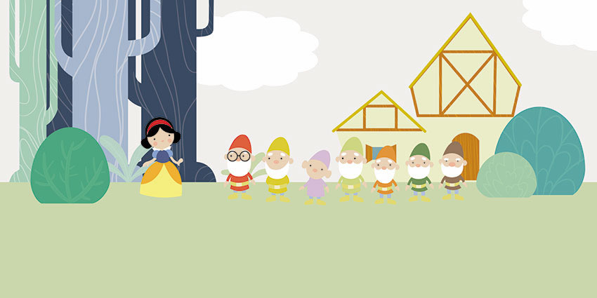 fiaba 6 carta da parati