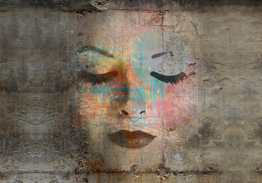 color face carta da parati