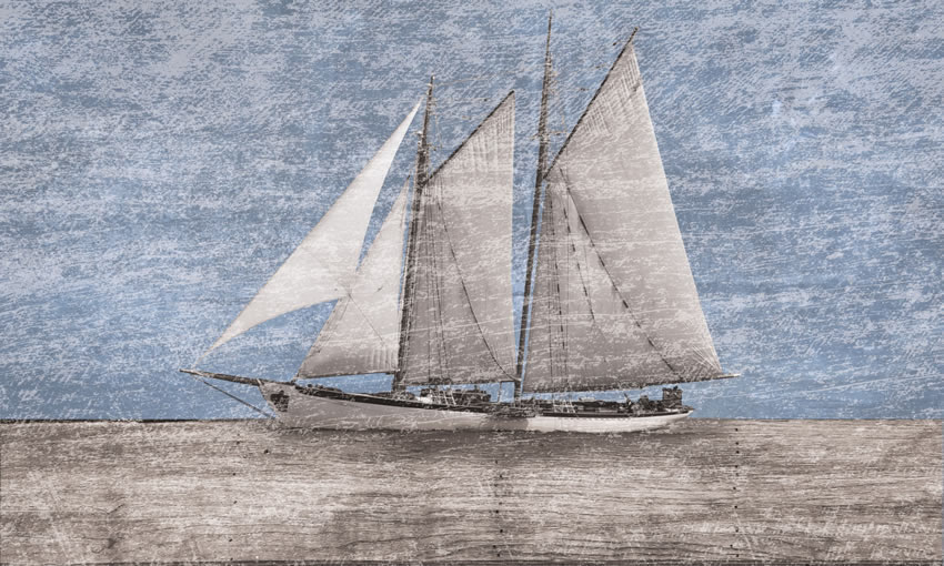 veliero carta da parati