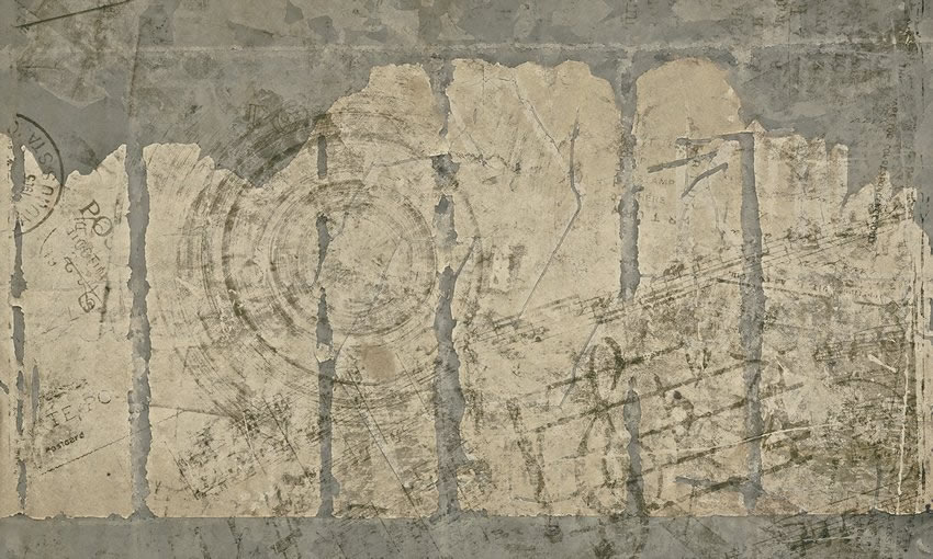 cartolina vintage carta da parati