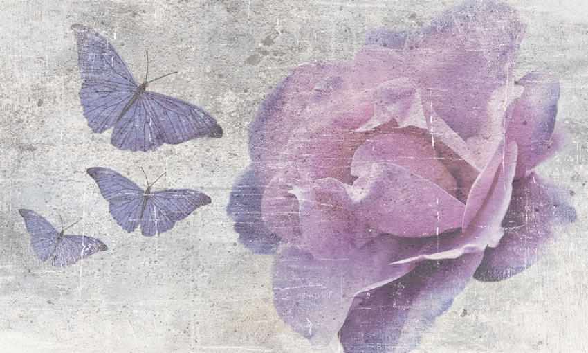 farfalle carta da parati