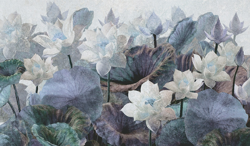 loto art carta da parati