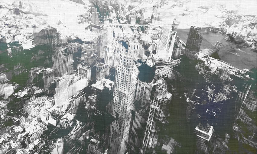 metropoli carta da parati