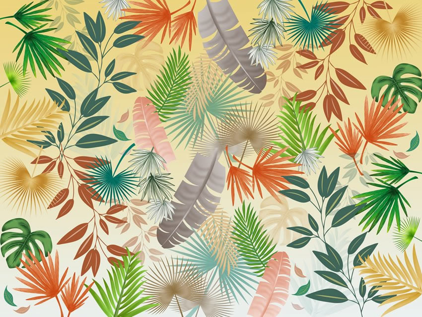 tropical carta da parati