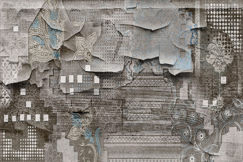 trama orientale carta da parati