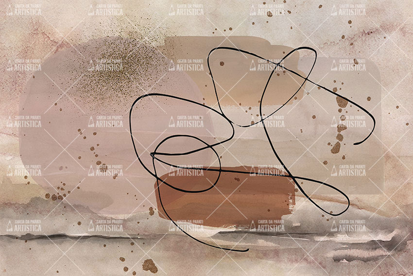 armonia geometrica carta da parati