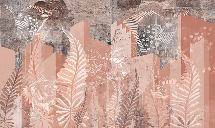 autunno marino carta da parati