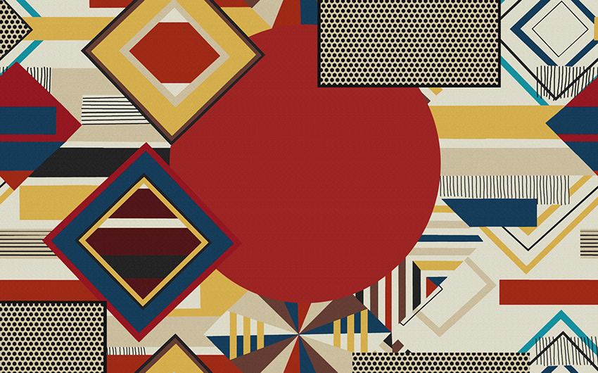 forme geometriche carta da parati