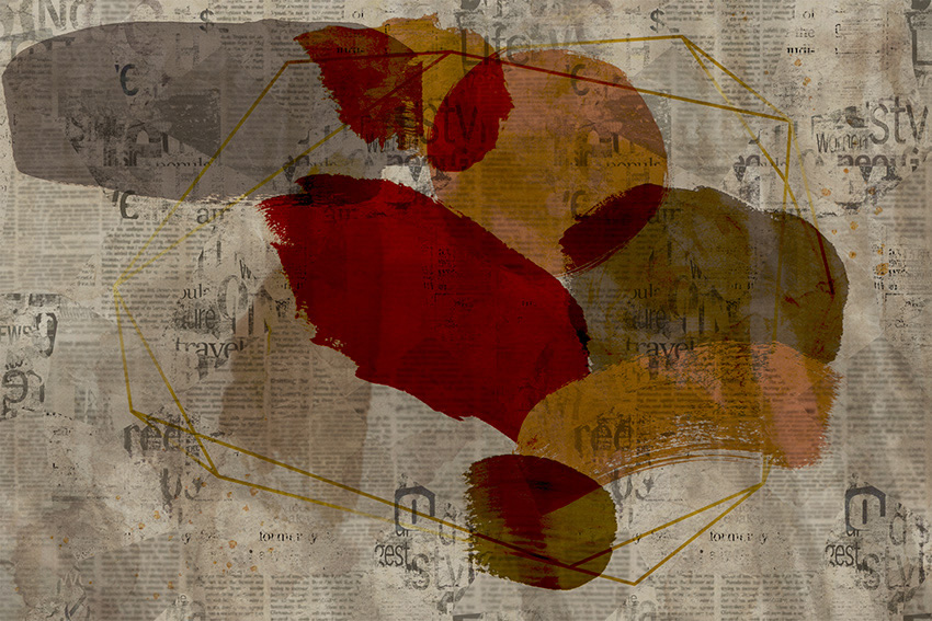 geometric wall carta da parati