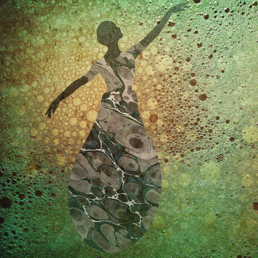 gocce di danza carta da parati