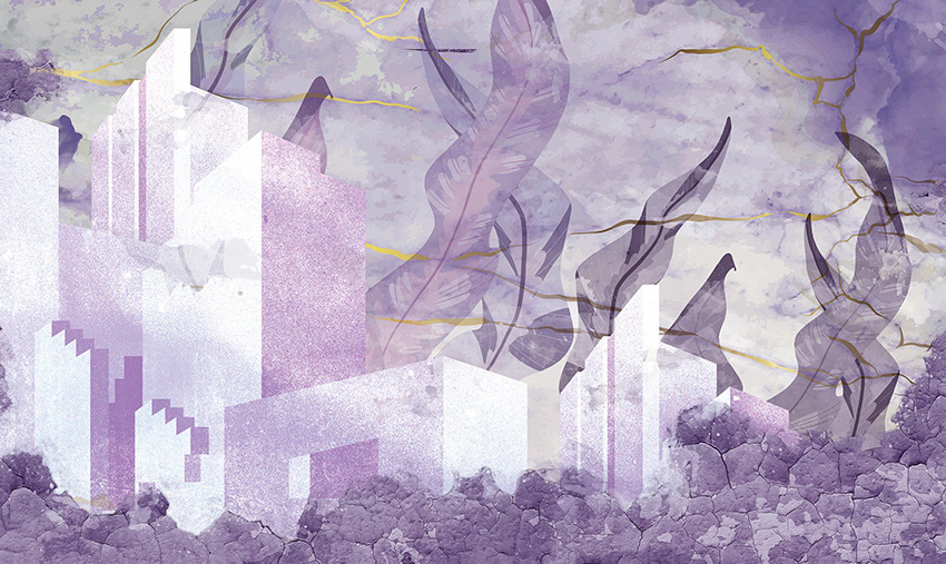 marmo liquido carta da parati