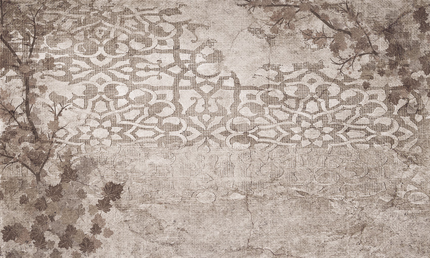 decori su terra carta da parati