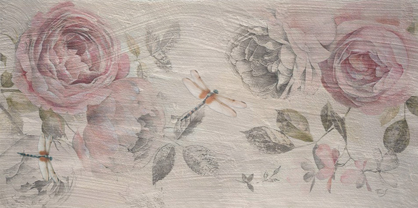 libellule carta da parati