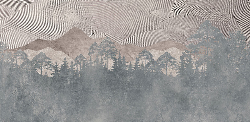 nel bosco carta da parati