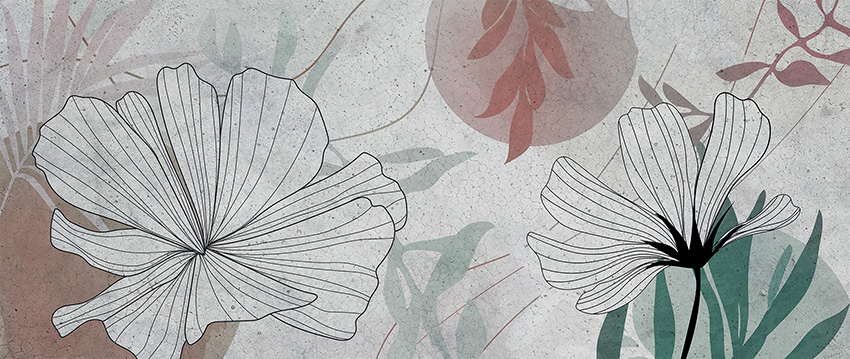 bouquet carta da parati