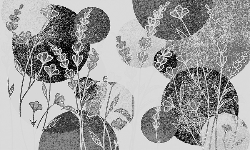 giardino orientale carta da parati