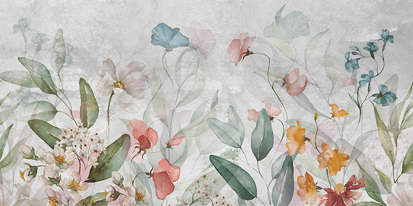 giardino urbano carta da parati