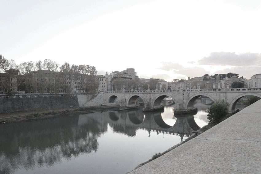 lungo tevere carta da parati