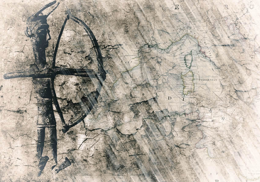 bronzetto carta da parati