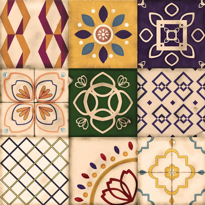 ceramiche carta da parati
