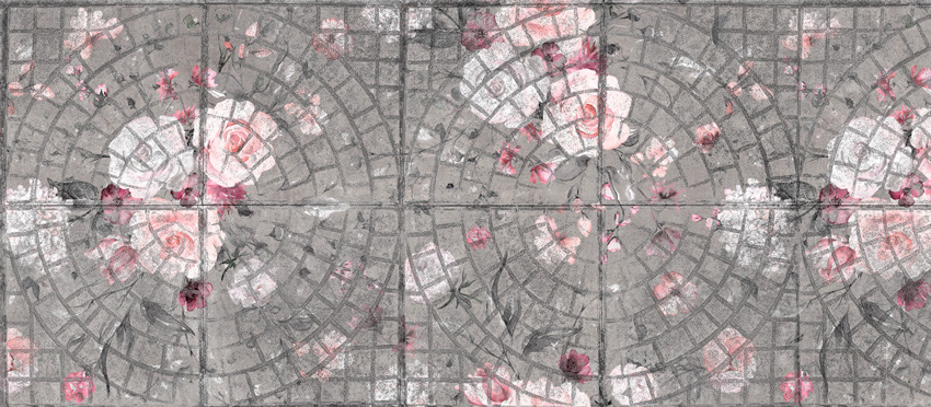 design retro carta da parati