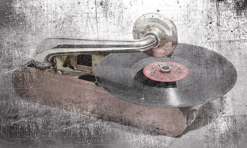 disco carta da parati