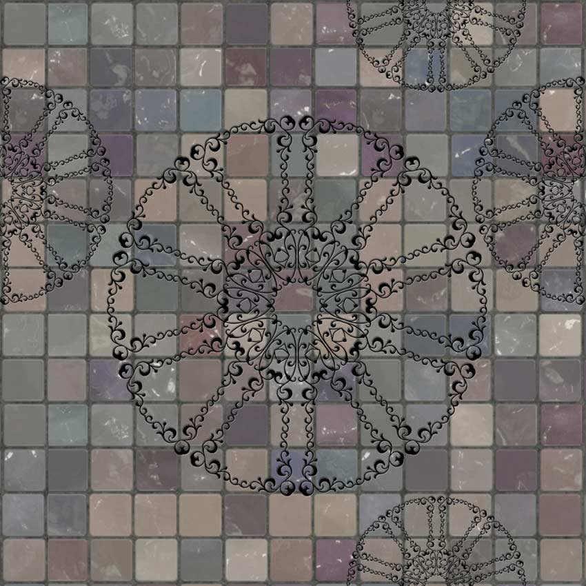 Parato Camera da letto - Geometria classica colore 1 Prima proposta grafica d i colore