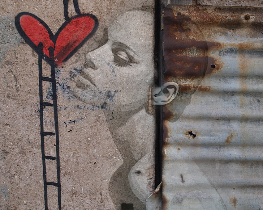 lady cuore carta da parati