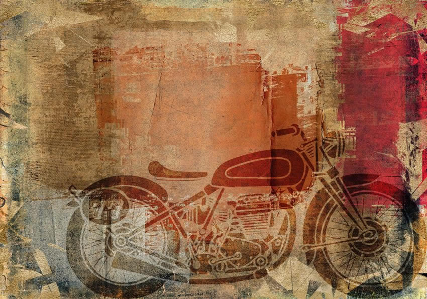 moto vector carta da parati