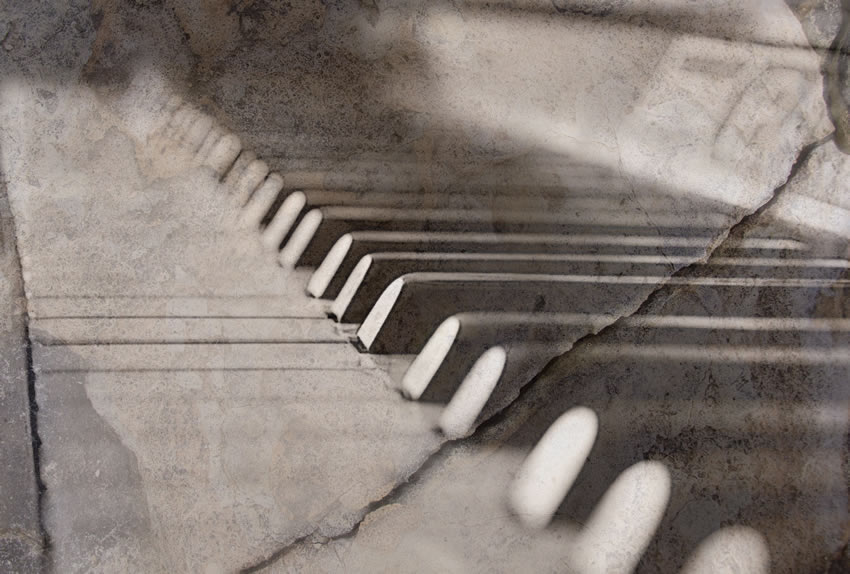 pianoforte carta da parati